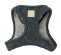FuzzYard Life Corduroy Step In Dog Harness, Slate Grey