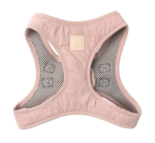 FuzzYard Life Cotton Step In Dog Harness, Soft Blush