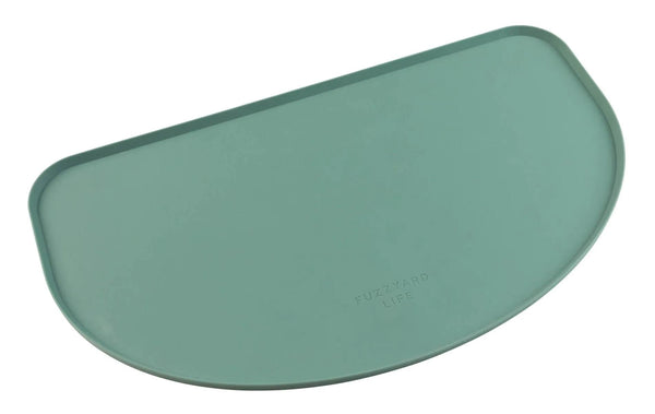 FuzzYard Life Silicone Pet Feeding Mat, Myrtle Green