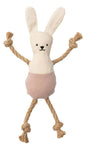 FuzzYard Life Cotton Bunny Cat Toy, Soft Blush