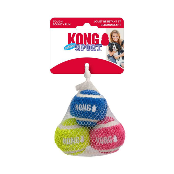 KONG Sport Softies Balls Dog Toy, Small