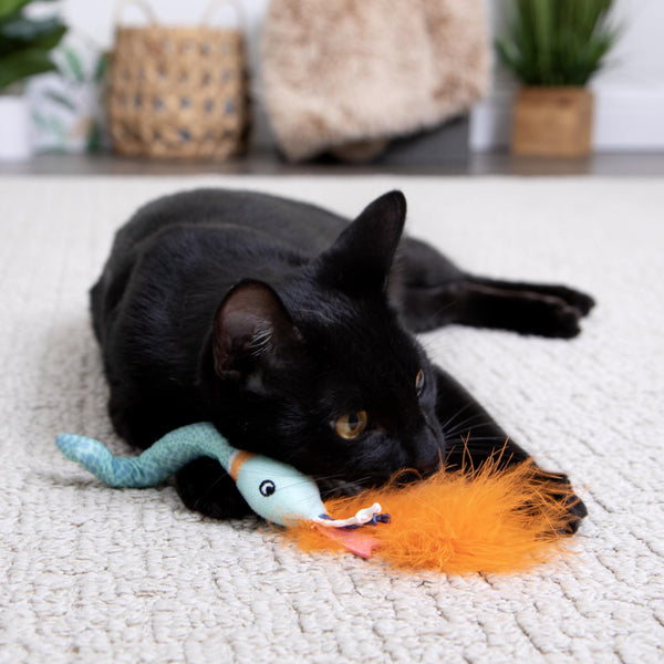 SmartyKat Instincts HappyNip Tricky Twister Bendable Snake Cat Toy