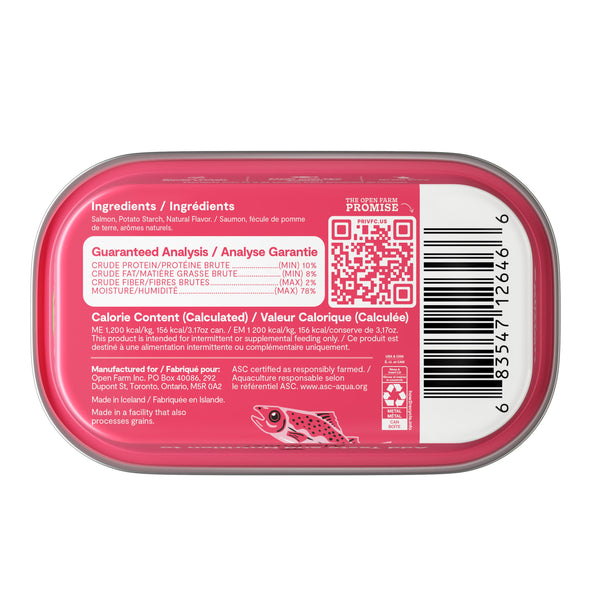 Open Farm Salmon Wet Cat Food Topper