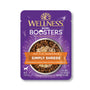 Wellness CORE Simply Shreds Sans céréales Poulet, Foie de poulet et Brocoli Complément humide pour chiens, 2,8 oz