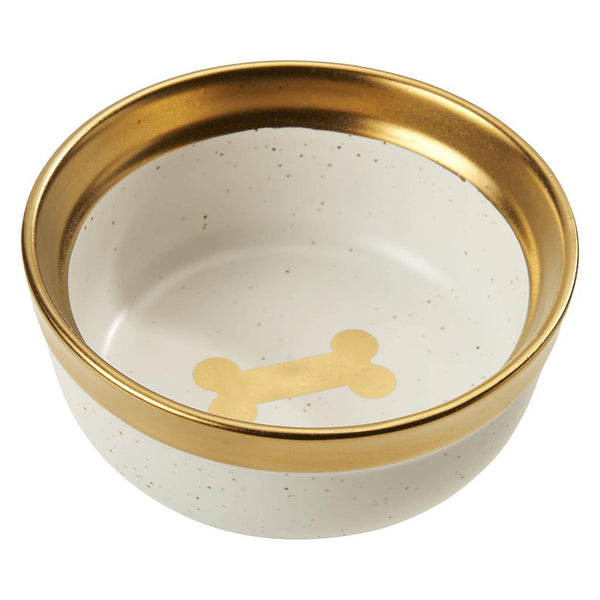 Ethical Pet Spot Malibu Dog Dish, Gold