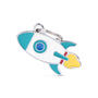MyFamily Charms Missile Pet ID Tag, Medium