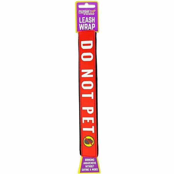 Multipet Dog Leash Wrap, Do Not Pet