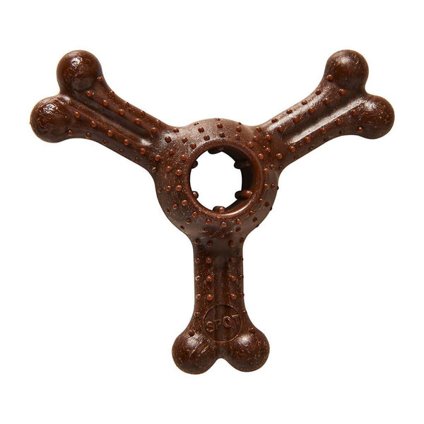 Ethical Pet Spot Bam-bones Plus Triple Chew Bison Dog Toy