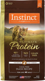 Instinct Ultimate Protein Grain-Free Cage-Free Duck Recipe Dry Cat Food, 4-lb
