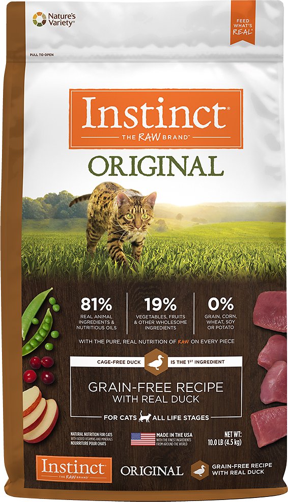 Instinct Original Grain-Free Recipe with Real Duck Dry Cat Food