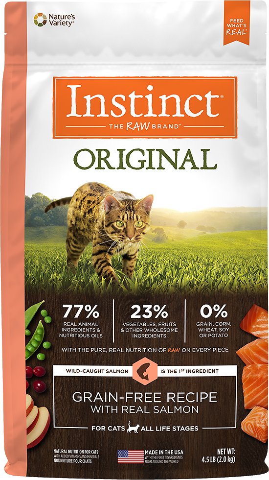 Instinct Original Grain-Free Recipe with Real Salmon Dry Cat Food