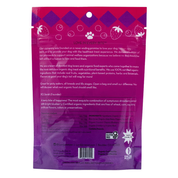 Lord Jameson Very Berry Small Breed Organic Dog Treats