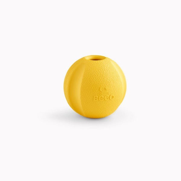 Beco Fetch Ball Dog Toy, Yellow