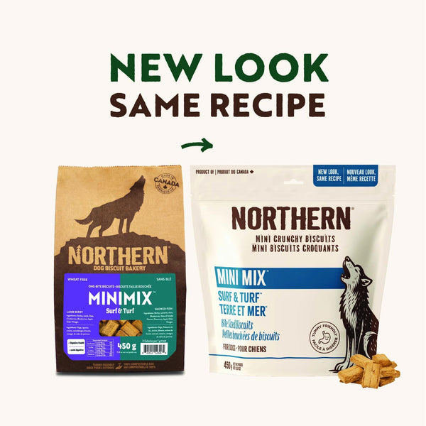 Northern Biscuit Mini Mix Surf & Turf Dog Treats
