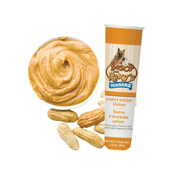 Bosco & Roxy's Yogrrrz Peanut Butter Frozen Dog Treats