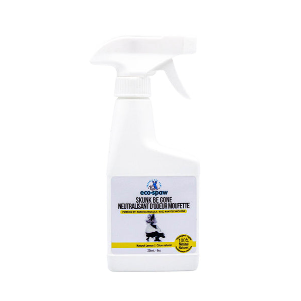 EcoSpaw Natural Lemon Scent Skunk Be Gone Odor Eliminator Spray for Pets