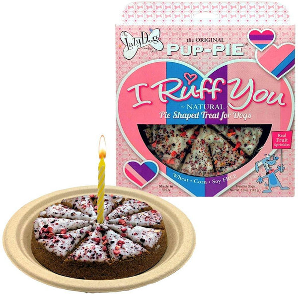 The Lazy Dog Cookie Co. The Original Pup-PIE I Ruff You Dog Treats