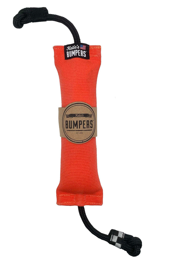 Katie's Bumpers Double Tug Rope Dog Toy, Orange