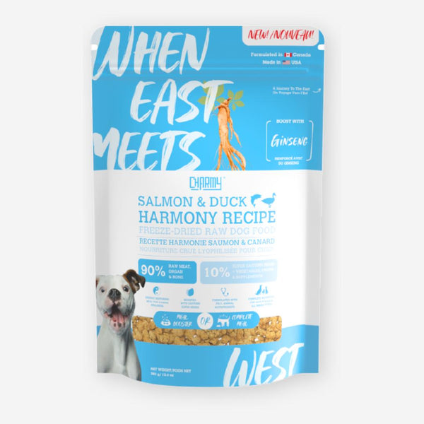 Charmy When East Meets West Salmon & Duck Harmony Recipe Freeze-Dried Raw Dog Food