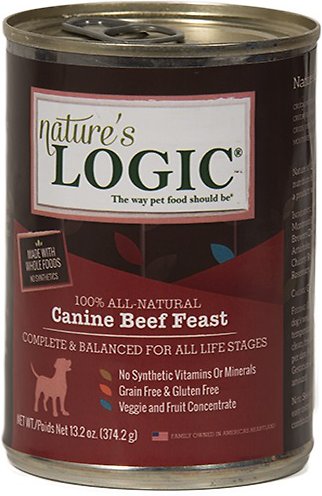 Nature's Logic Canine Beef Feast Grain-Free Canned Dog Food