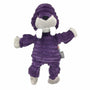 foufouBRANDS fouFIT Rainbow Bright Knotted Dog Toy Walrus