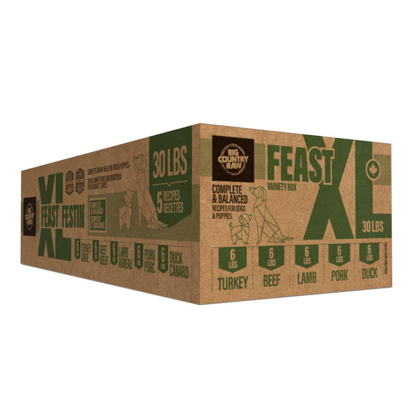 Big Country Raw XL Feast Frozen Dog Food