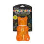 Spunky Pup Spunky Bear with Peanut Butter Treat Dispenser Dog Toy