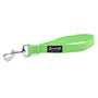 Smoochy Poochy Nylon Traffic Dog Leash, Apple