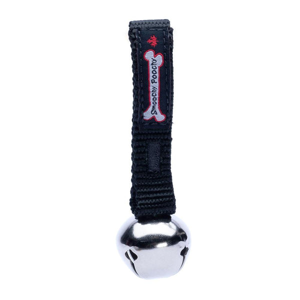 Smoochy Poochy Nylon Strap Artic Silver Round Bell Pet Collar Accessory