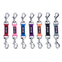 Smooch Poochy Double attache de sécurité à deux clips pour chiens, Orange