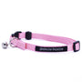 Smoochy Poochy Nylon Cat Collar, Baby Pink