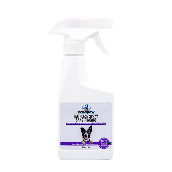 EcoSpaw Natural Lavender Scent Bathless Spray for Pets
