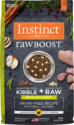 Instinct Raw Boost Healthy Weight Grain-Free Chicken Recipe Dry Dog Food