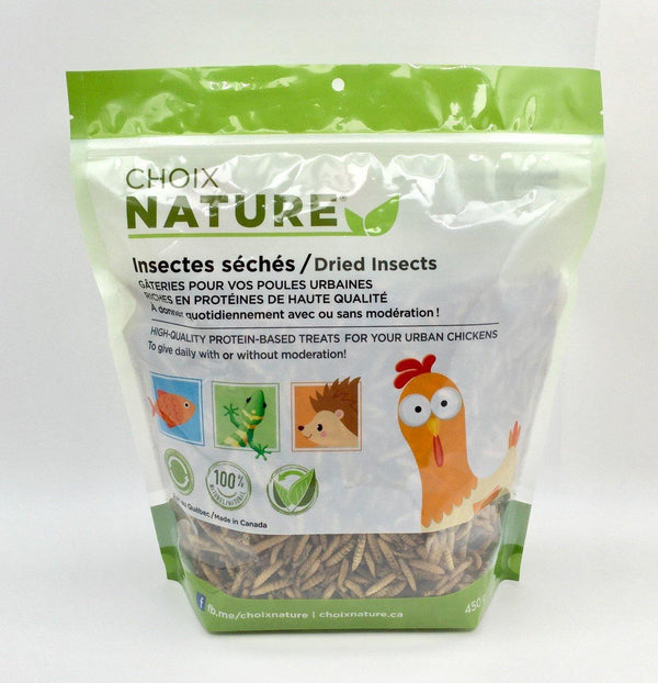 Choix Nature Dried Insects Pet Treats