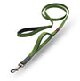 smellydogz Double Handle Dog Leash, Green