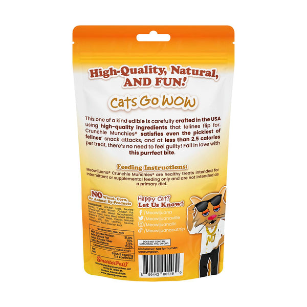 Meowijuana Crunchie Munchies Chicken Cat Treats