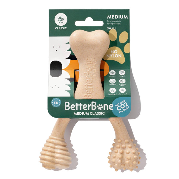BetterBone Medium Density Natural Hypoallergenic Flavor Dog Toy