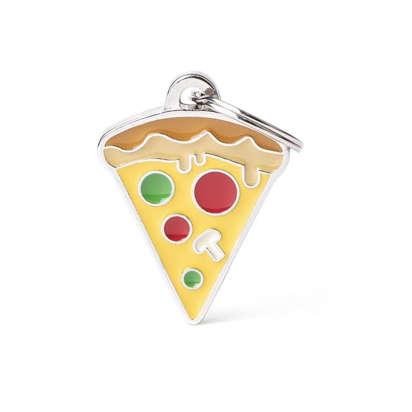 MyFamily Food Pizza Pet ID Tag
