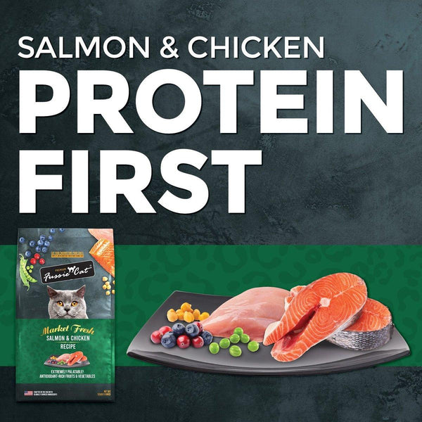 Fussie Cat Market Fresh Salmon & Chicken Recipe Dry Cat Food