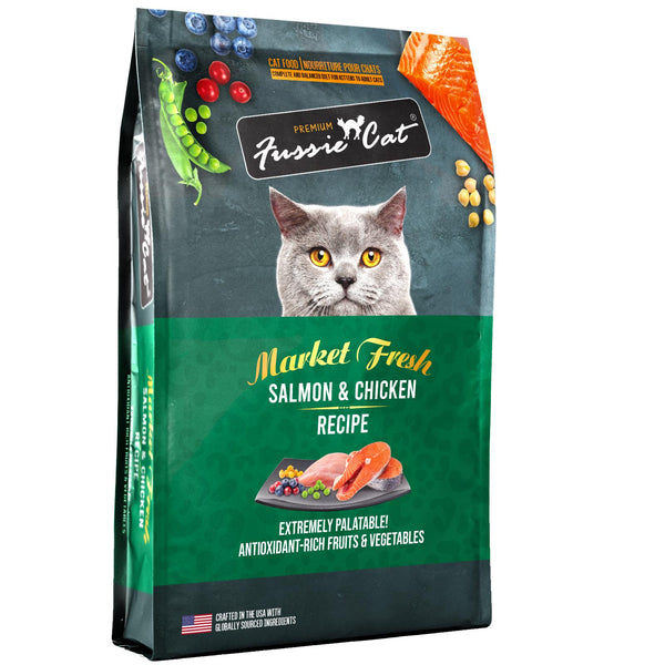 Fussie Cat Market Fresh Salmon & Chicken Recipe Dry Cat Food