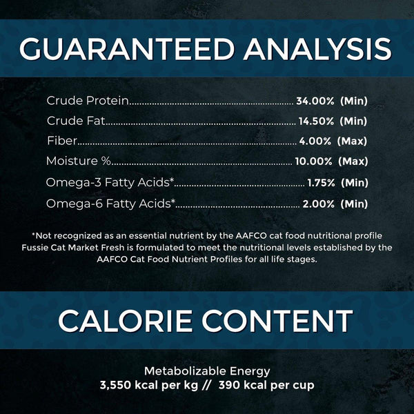 Fussie Cat Market Fresh Salmon Recipe Dry Cat Food