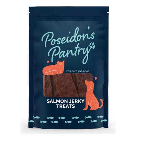 Poseidon's Pantry Salmon Jerky Dog & Cat Treats