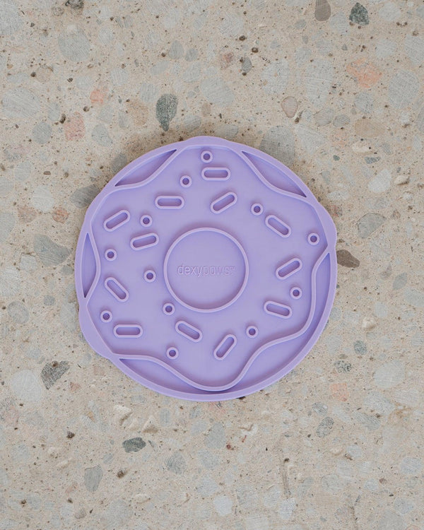 Dexypaws Mmm Donut Enrichment Licking Mat Dog Slow Feeder