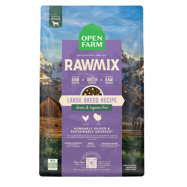 Open Farm RawMix Large Breed Recipe Grain-Free Dry Dog Food