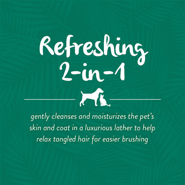 Tropiclean Watermelon Refeshing 2-In-1 Pet Shampoo & Conditioner
