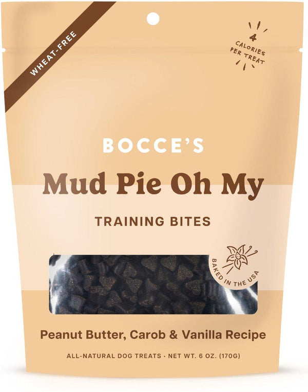 Bocce's Bakery Mud Pie Oh My Training Bites Dog Treats