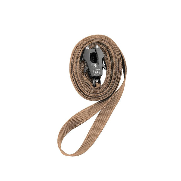 Boss Dog Tactical Nylon Tracking Dog Leash, Tan