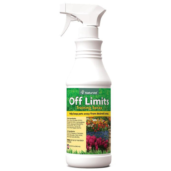 NaturVet Off Limits Training Spray for Dogs, 32-oz