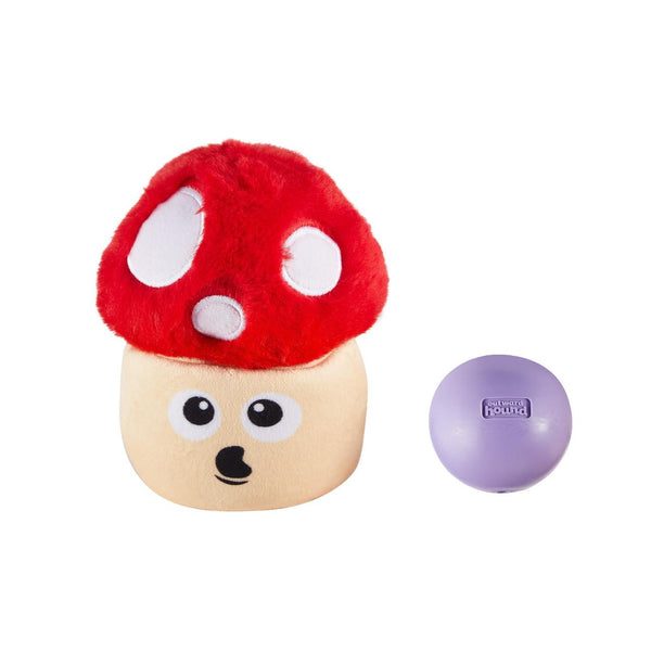 Outward Hound Nina Ottosson Snack Palz Interactive Plush Puzzle with Treat Ball Dog Toy