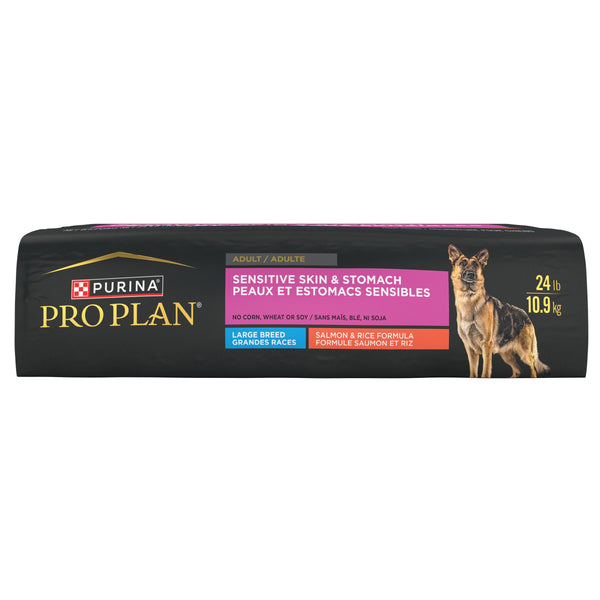 Purina Pro Plan Sensitive Skin & Stomach Salmon & Rice Large Breed Adult Dry Dog Food